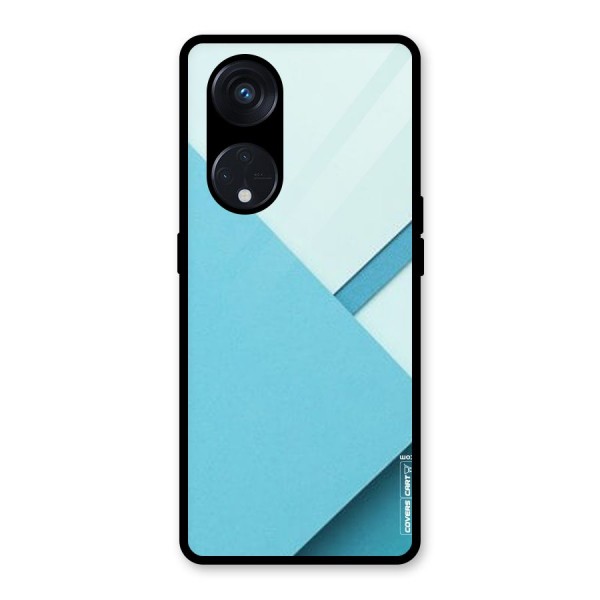 Material Design Glass Back Case for Reno8 T 5G