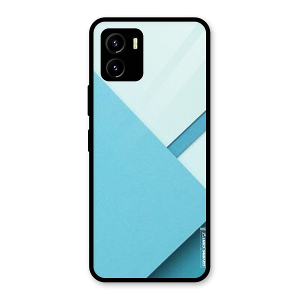 Material Design Glass Back Case for Vivo Y15s