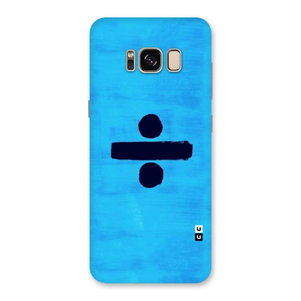 Math And Blue Back Case for Galaxy S8