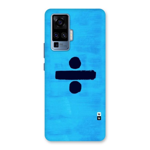 Math And Blue Back Case for Vivo X50 Pro