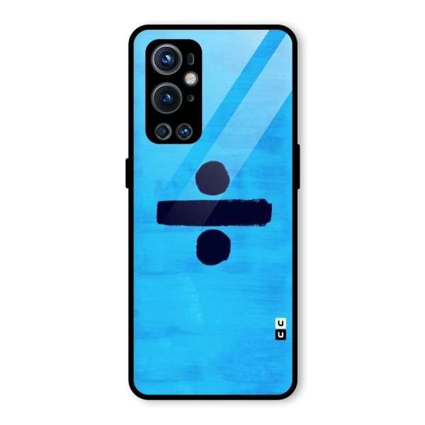 Math And Blue Glass Back Case for OnePlus 9 Pro
