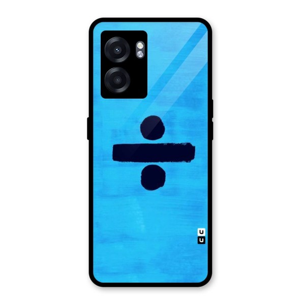 Math And Blue Glass Back Case for Oppo K10 (5G)