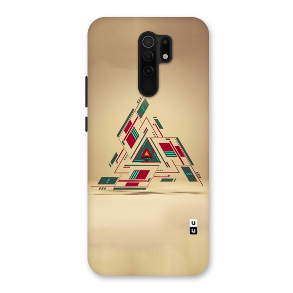 Maze Triangle Back Case for Redmi 9 Prime