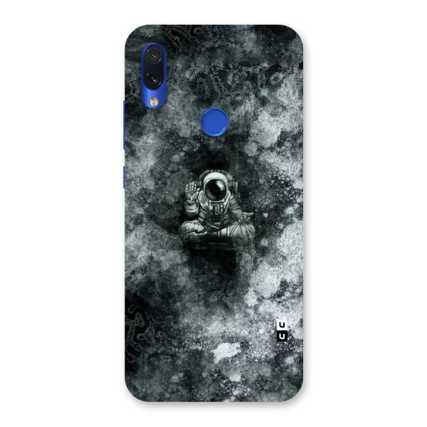 Meditating Spaceman Back Case for Redmi Note 7