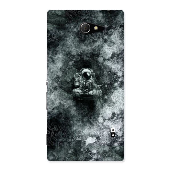 Meditating Spaceman Back Case for Sony Xperia M2