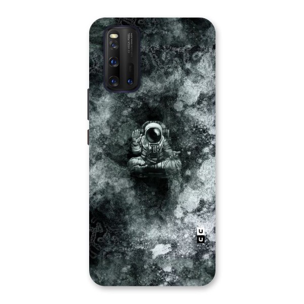 Meditating Spaceman Back Case for Vivo iQOO 3