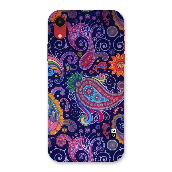 Mehendi Pattern Back Case for iPhone XR