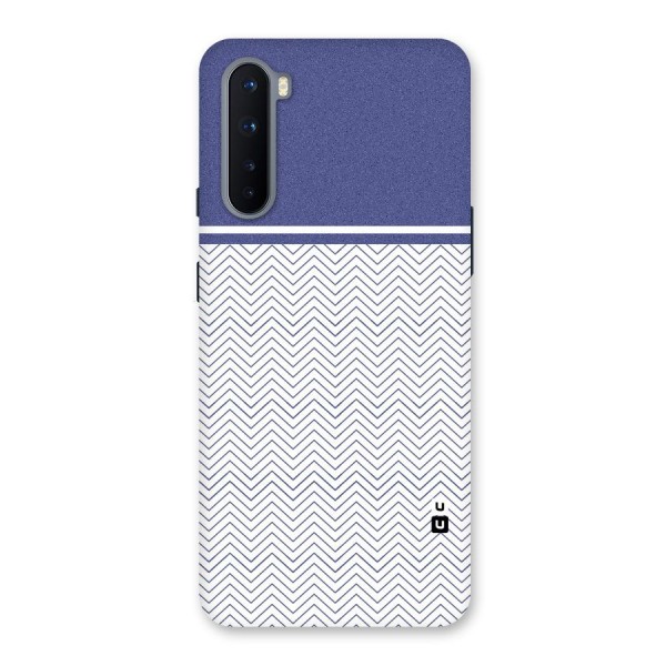 Melange Striped Pattern Back Case for OnePlus Nord