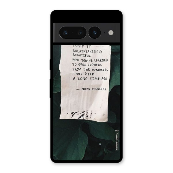 Memories Glass Back Case for Google Pixel 7 Pro