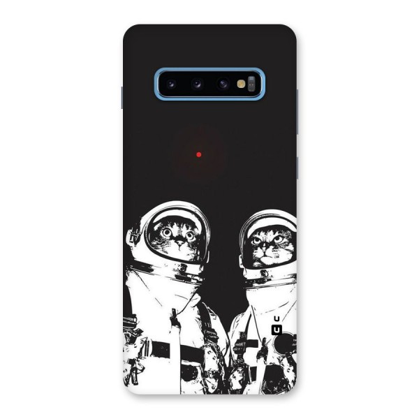 Meow Moon Back Case for Galaxy S10 Plus