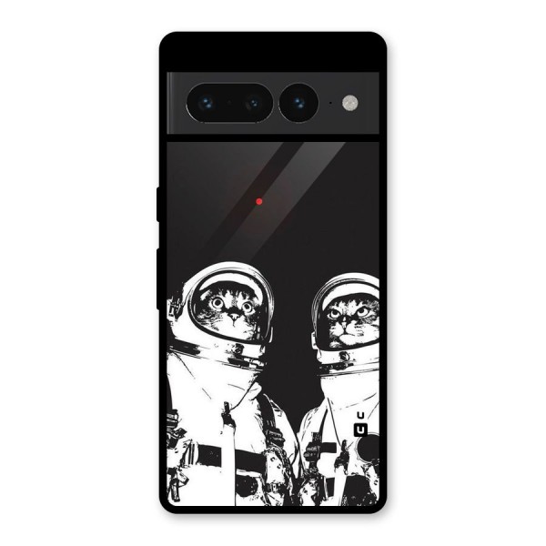 Meow Moon Glass Back Case for Google Pixel 7 Pro