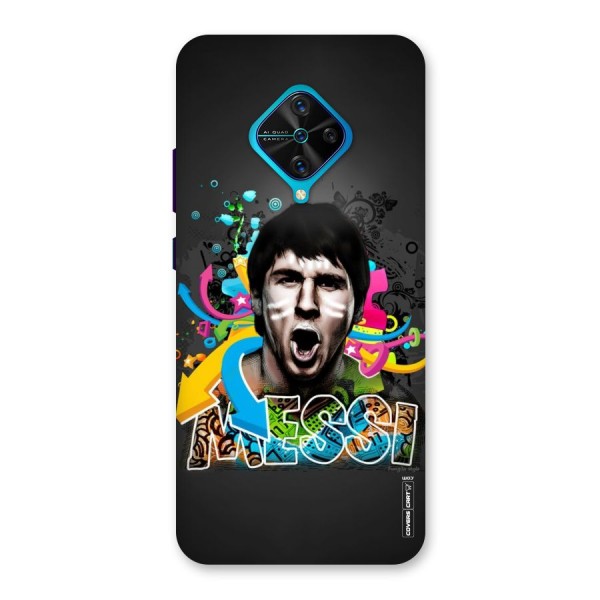 Messi For Argentina Back Case for Vivo S1 Pro