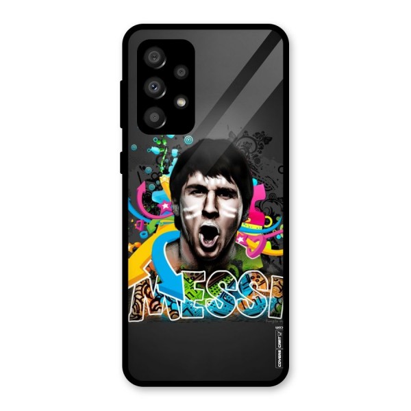 Messi For Argentina Glass Back Case for Galaxy A32