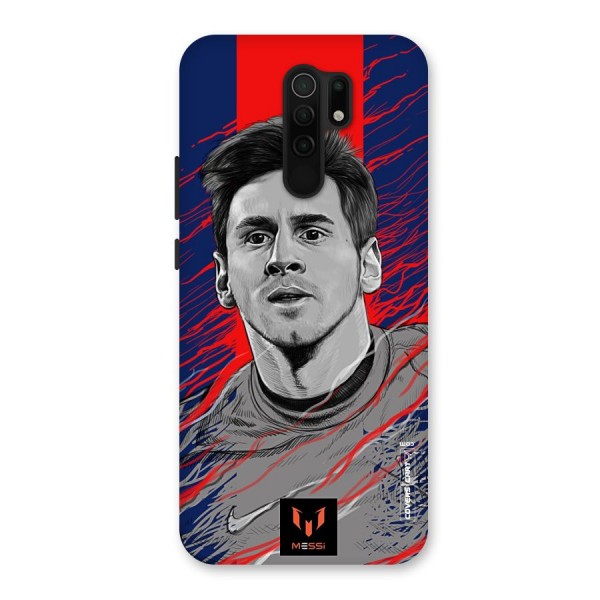 Messi For FCB Back Case for Redmi 9 Prime