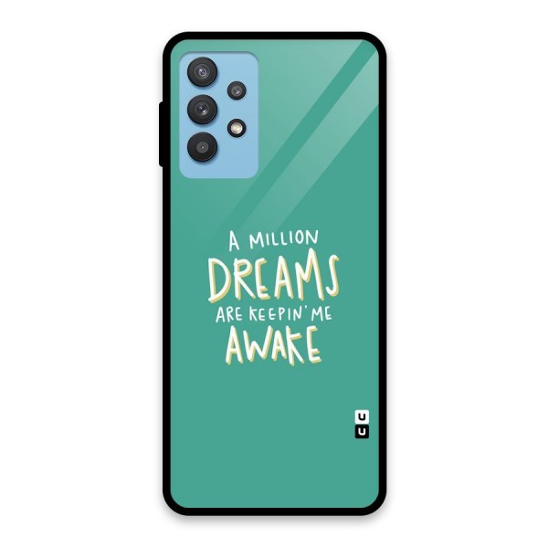 Million Dreams Glass Back Case for Galaxy M32 5G