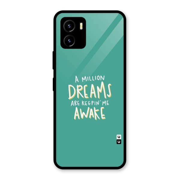 Million Dreams Glass Back Case for Vivo Y15s