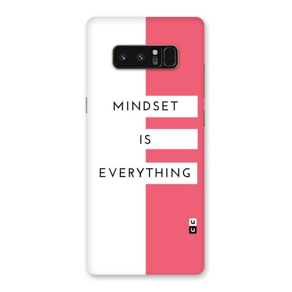 Mindset is Everything Back Case for Galaxy Note 8