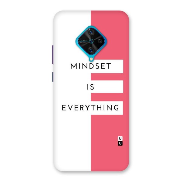 Mindset is Everything Back Case for Vivo S1 Pro