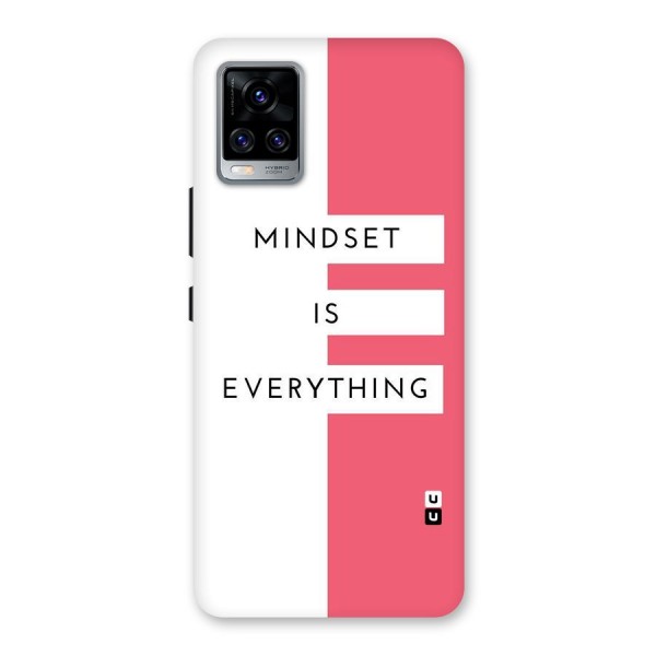 Mindset is Everything Back Case for Vivo V20 Pro