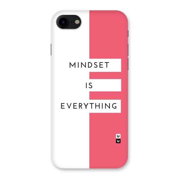 Mindset is Everything Back Case for iPhone SE 2020