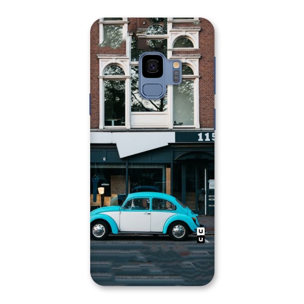 Mini Blue Car Back Case for Galaxy S9