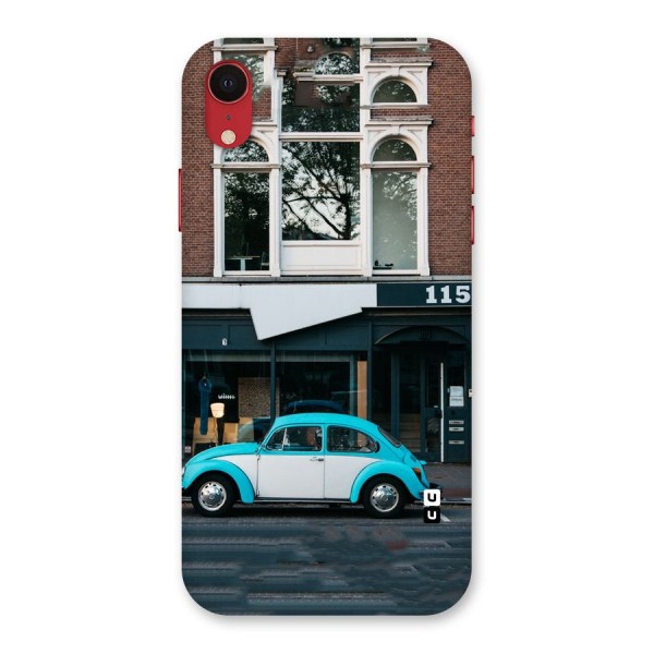 Mini Blue Car Back Case for iPhone XR