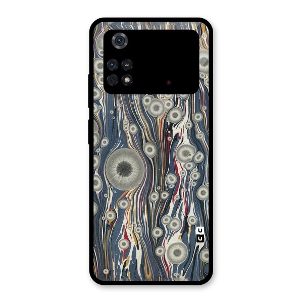 Mini Circles Glass Back Case for Poco M4 Pro 4G