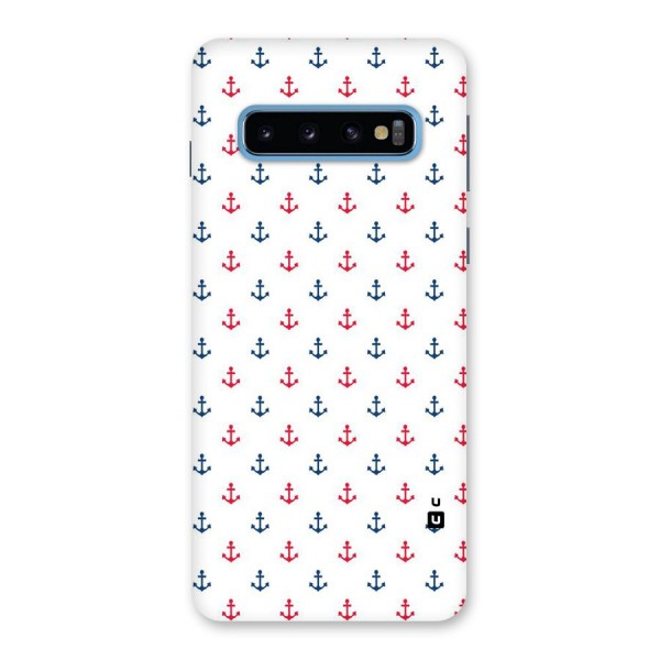 Minimal Anchor Pattern Back Case for Galaxy S10