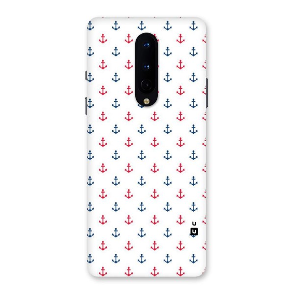 Minimal Anchor Pattern Back Case for OnePlus 8