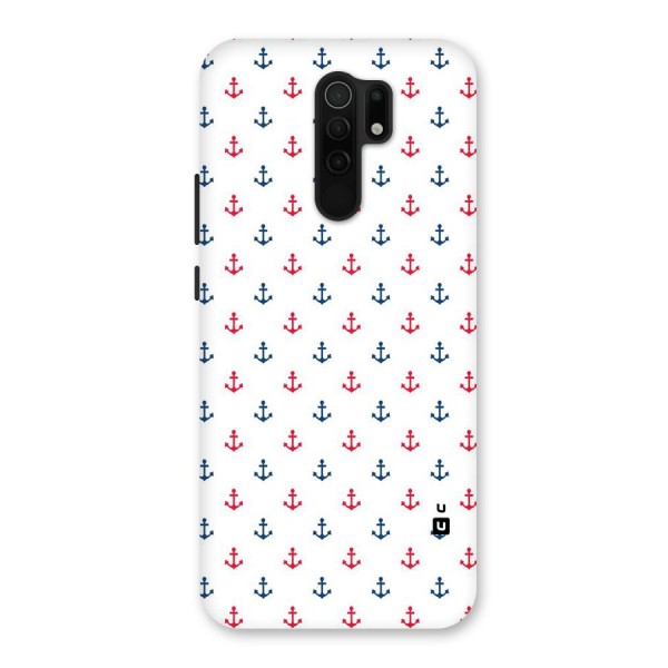 Minimal Anchor Pattern Back Case for Redmi 9 Prime