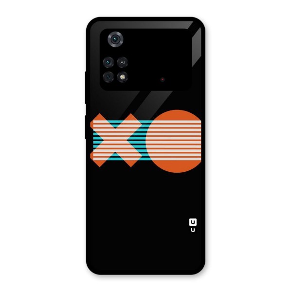 Minimal Art Glass Back Case for Poco M4 Pro 4G