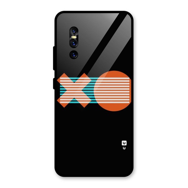 Minimal Art Glass Back Case for Vivo V15 Pro