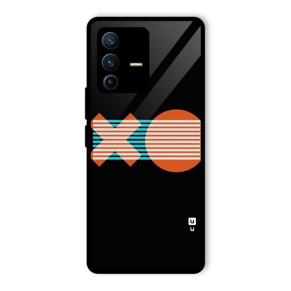 Minimal Art Glass Back Case for Vivo V23 Pro