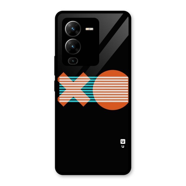 Minimal Art Glass Back Case for Vivo V25 Pro