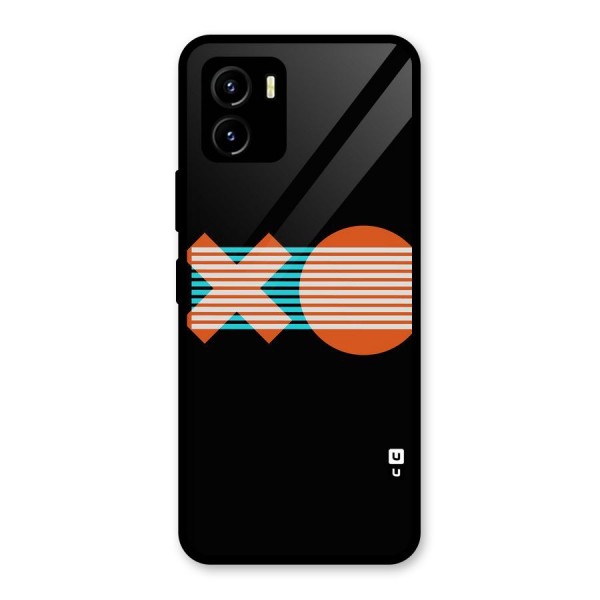 Minimal Art Glass Back Case for Vivo Y15s