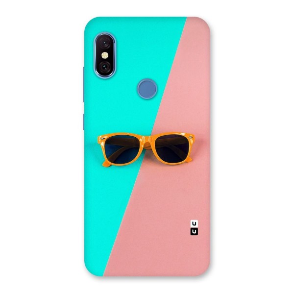 Minimal Glasses Back Case for Redmi Note 6 Pro