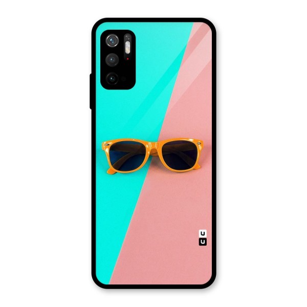 Minimal Glasses Glass Back Case for Poco M3 Pro 5G