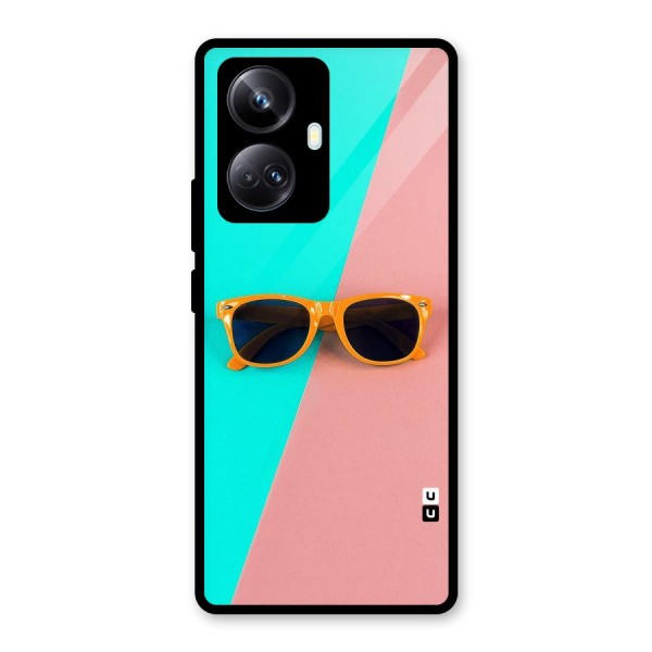 Minimal Glasses Glass Back Case for Realme 10 Pro Plus