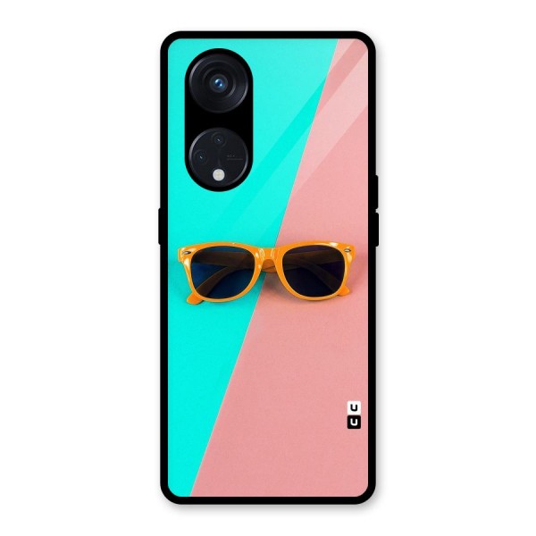 Minimal Glasses Glass Back Case for Reno8 T 5G