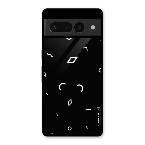 Minimal Shapes Glass Back Case for Google Pixel 7 Pro