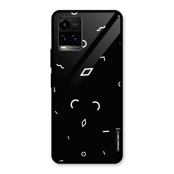 Minimal Shapes Glass Back Case for Vivo Y21 2021