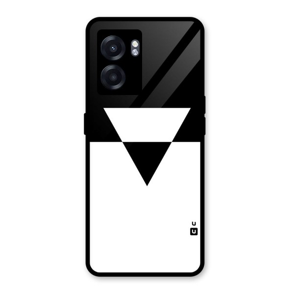 Minimal Triangle Glass Back Case for Oppo K10 (5G)