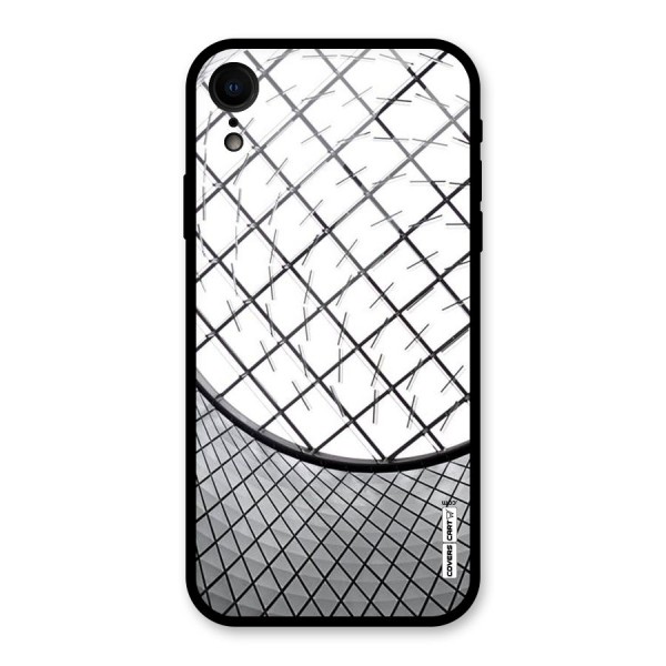 Modern Abstract Pattern Glass Back Case for XR