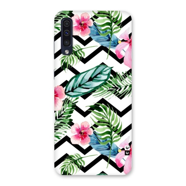 Modern Flowers Back Case for Galaxy A50