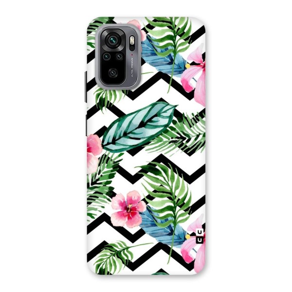 Modern Flowers Back Case for Redmi Note 10