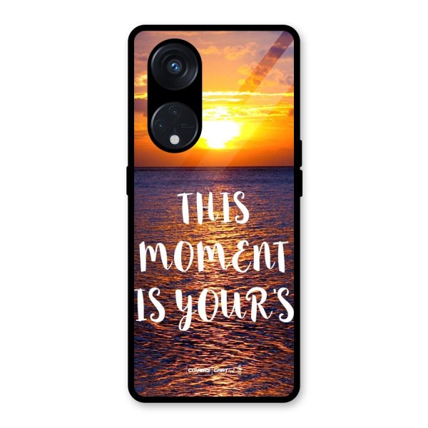 Moments Glass Back Case for Reno8 T 5G