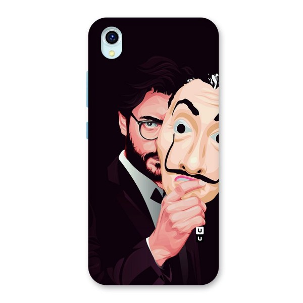 Money Heist Professor Art Back Case for Vivo Y1s