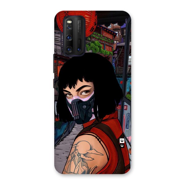 Money Heist Tokyo Mask Back Case for Vivo iQOO 3