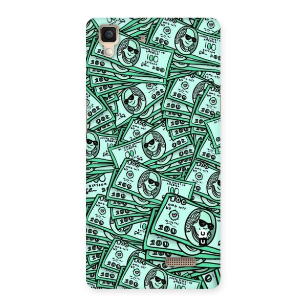 Money Swag Back Case for Oppo R7