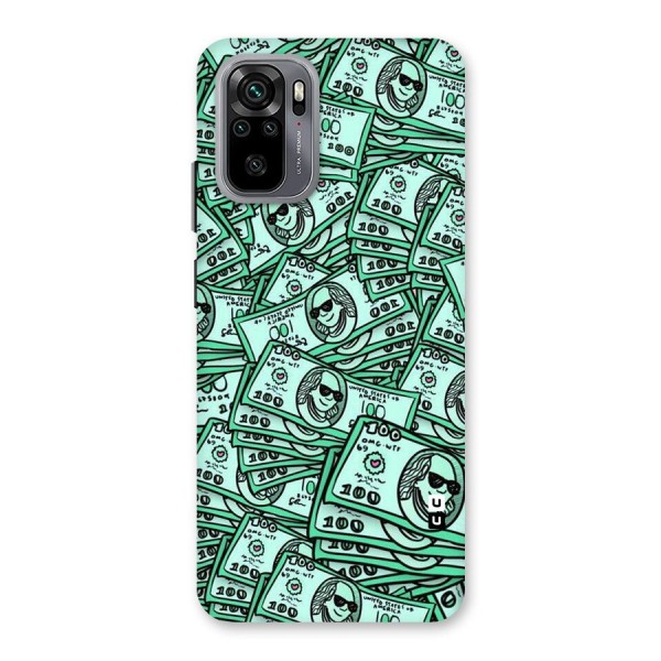 Money Swag Back Case for Redmi Note 10